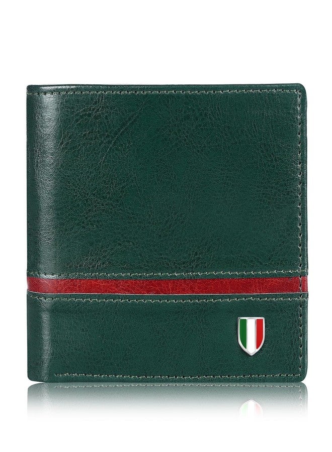 GIOVANNY Faux Leather Green Wallet for Men | GVN-GRNCHLIN - Image 1